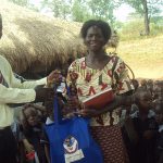 Delivering Scholastic materials at an Early Childhood Development Centre